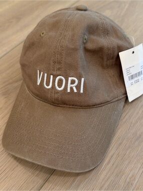 Vuori Camel Ball Cap with Logo